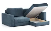 Диван угловой Ларсон 2М Nordic 78 сапфир - превью 3