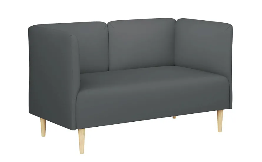 Диван прямой Рикке R11 Camaro 32 графит - 2